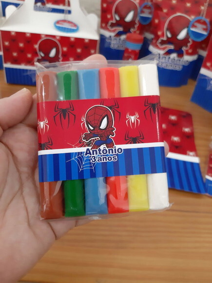 Kit Zip Diversão Menino Aranha