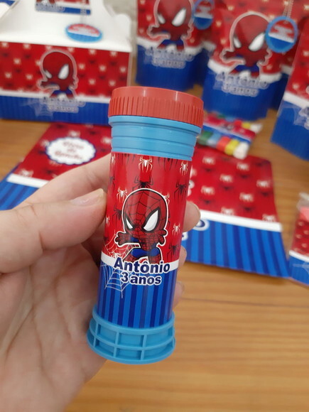 Kit Zip Diversão Menino Aranha