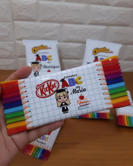Kitkat Formatura Abc Personalizado