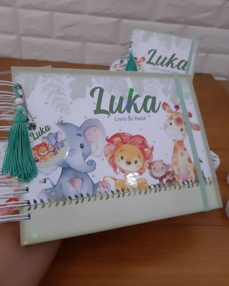 Livro do Bebê Safari