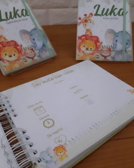 Livro do Bebê Safari