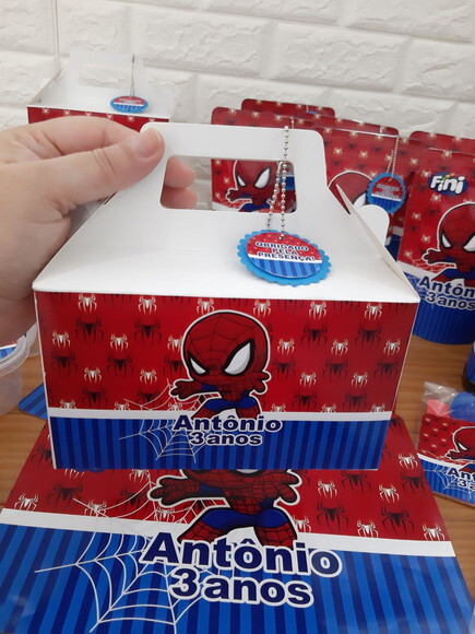 Maleta Surpresa Menino Aranha