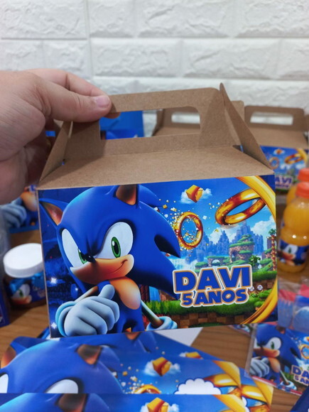 Maleta Kraft Surpresa Sonic