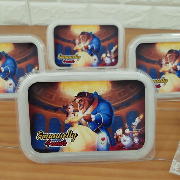 Marmita 250ml - a Bela e a Fera Personalizada