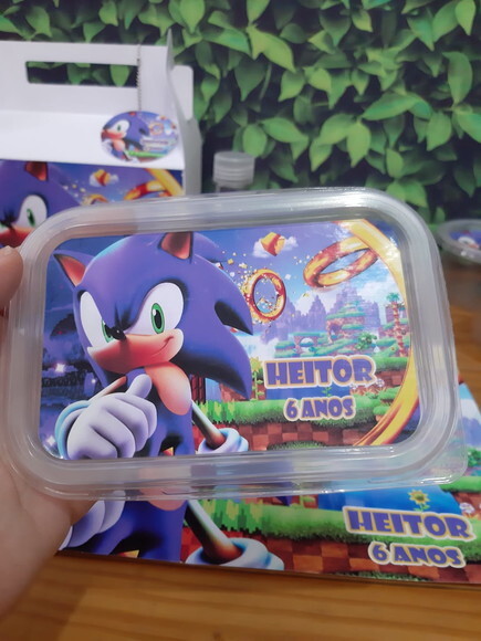 Marmita 250ml - Sonic Personalizada
