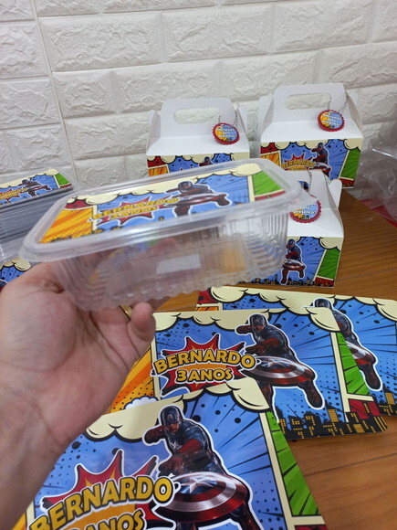 Marmita 500ml - Heróis