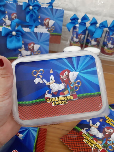 Marmita 500ml - Sonic Personalizada