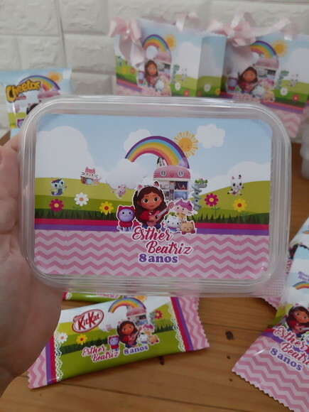 Marmita 500ml -a Casa Mágica da Gabby Personalizada