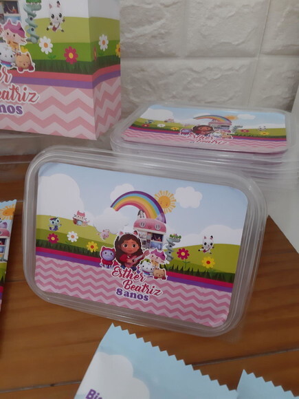 Marmita 500ml -a Casa Mágica da Gabby Personalizada