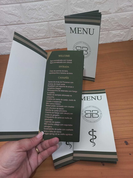 Menu de Mesa Livro
