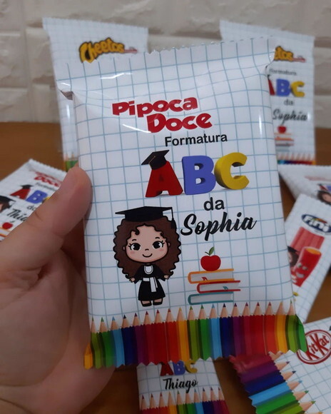 Pipoca Doce Formatura Abc