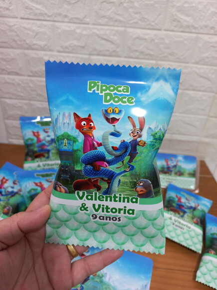 Pipoca Doce Zootopia