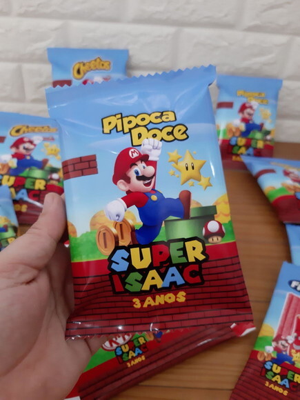 Pipoca Doce Super Mario