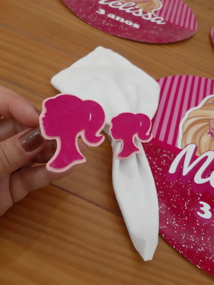 Porta Guardanapo Barbie