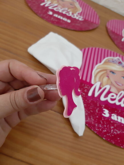 Porta Guardanapo Barbie