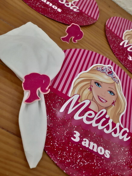 Porta Guardanapo Barbie