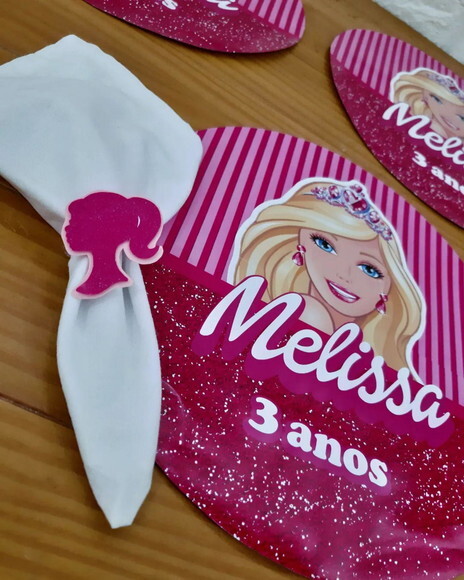 Porta Guardanapo Barbie
