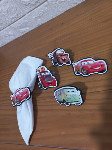 Porta Guardanapo Carros