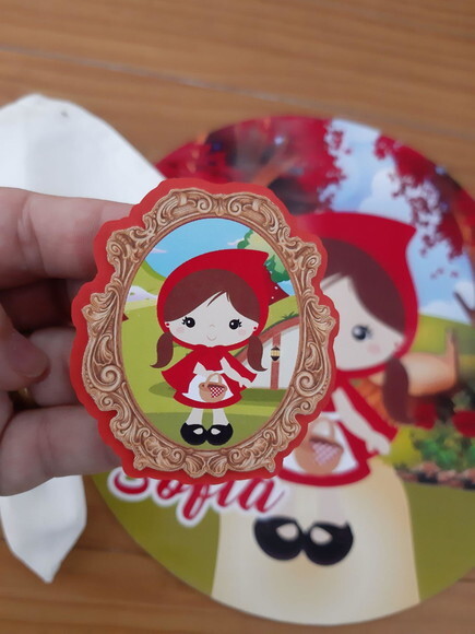 Porta Guardanapo Chapeuzinho Vermelho
