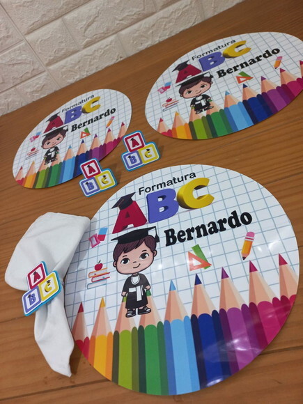 Porta Guardanapo Formatura Abc 2