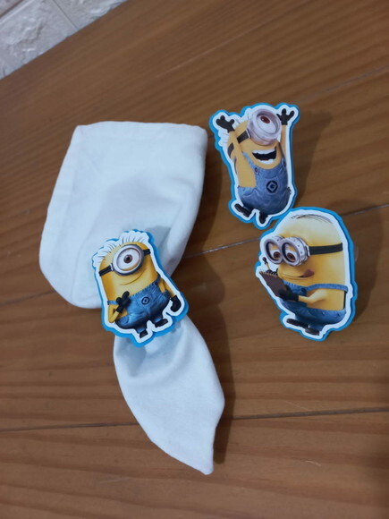 Porta Guardanapo Minions
