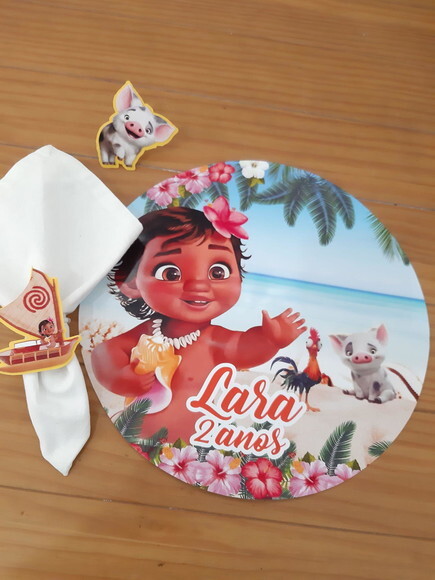 Porta Guardanapo Moana Baby