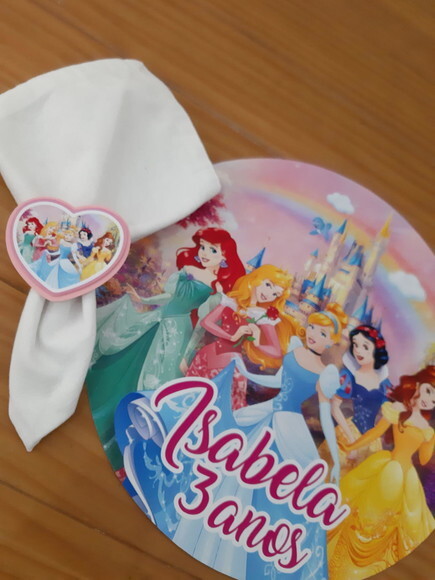 Porta Guardanapo Princesas