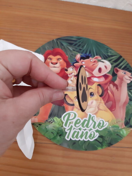 Porta Guardanapo Rei Leão