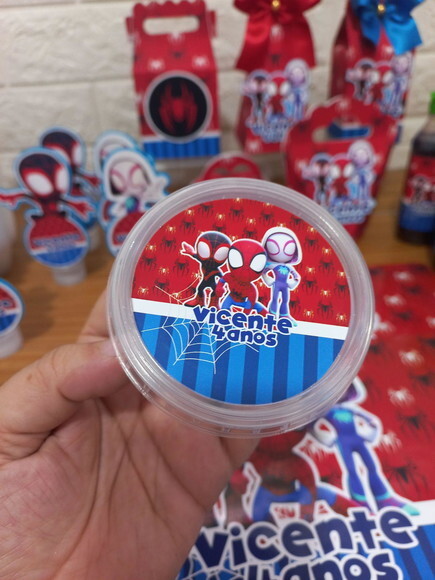 Pote 140ml Frutas / Pipoca - Homem Aranha no Multiverso