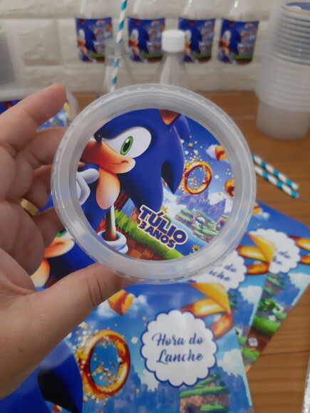 Pote 200ml Frutinhas / Pipoca ou Guloseimas- Sonic