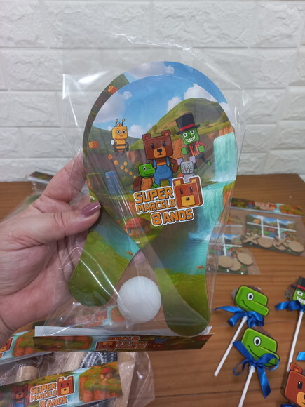 Raquete Personalizada Super Bear Adventure