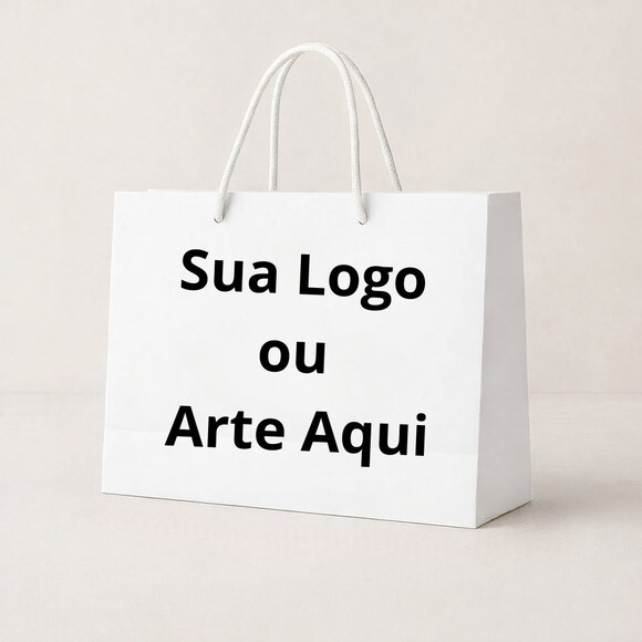 Sacola P - Personalizada 15 x 20 x 6,50cm