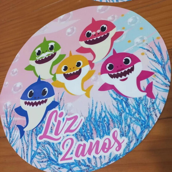 Sousplat 29cm - Baby Shark 2