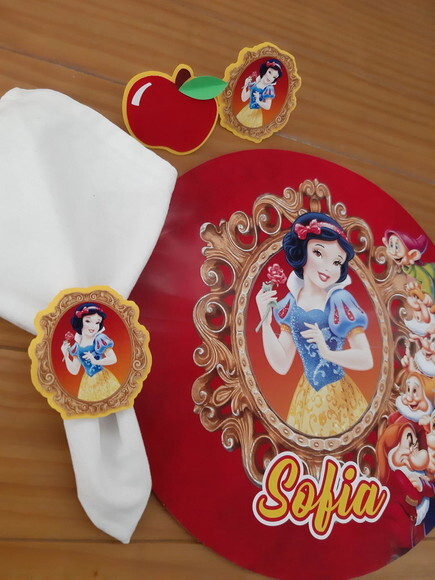 Sousplat 29cm - Branca de Neve