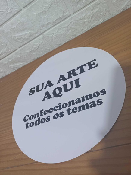 Sousplat 29cm - Confeccionamos com Sua Arte