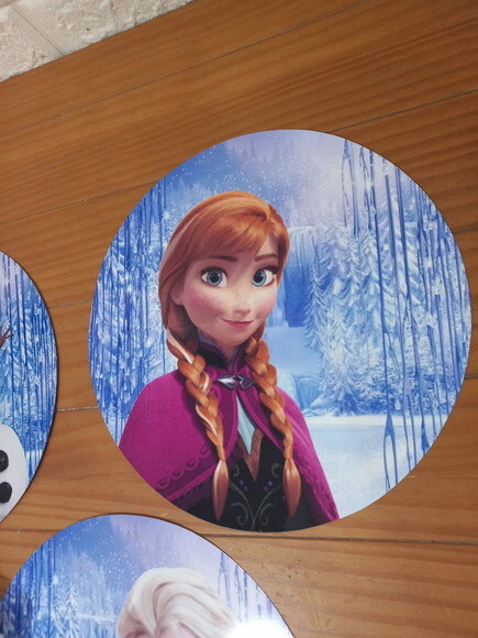 Sousplat 29cm - Frozen Turma