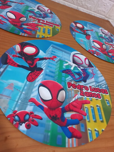 Sousplat 29cm - Homem Aranhaverso