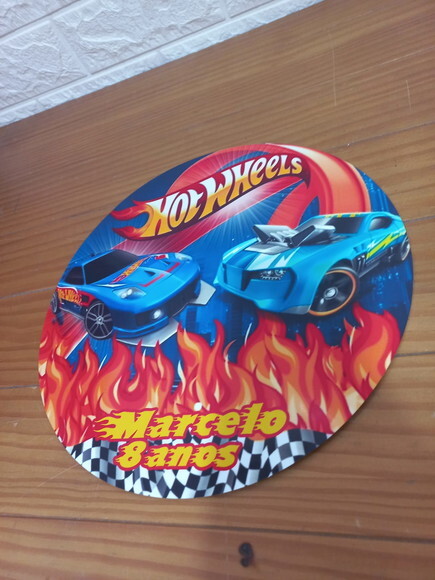 Sousplat 29cm - Hot Wheels 2