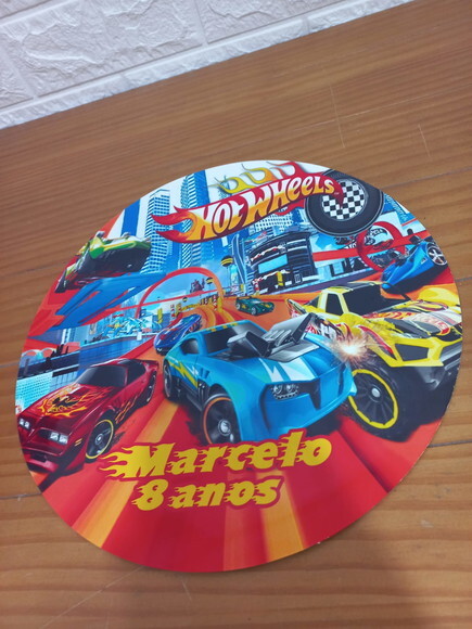 Sousplat 29cm - Hot Wheels 1