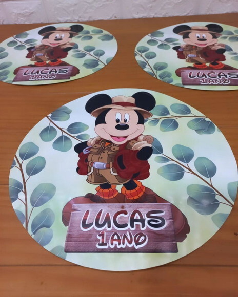 Sousplat 29cm - Mickey Safari 2