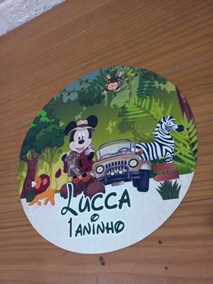 Sousplat 29cm - Mickey Safari 3