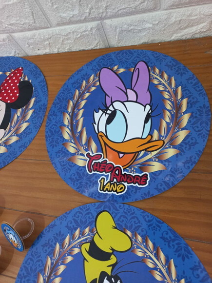 Sousplat 29cm - Turma do Mickey