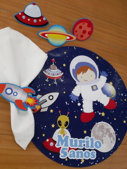 Sousplat Astronauta 1