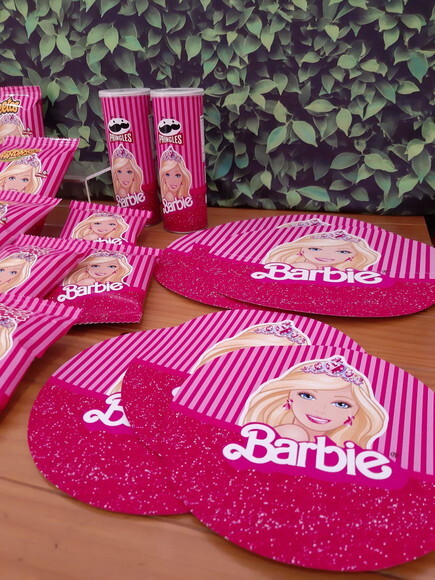 Sousplat Barbie Personalizado