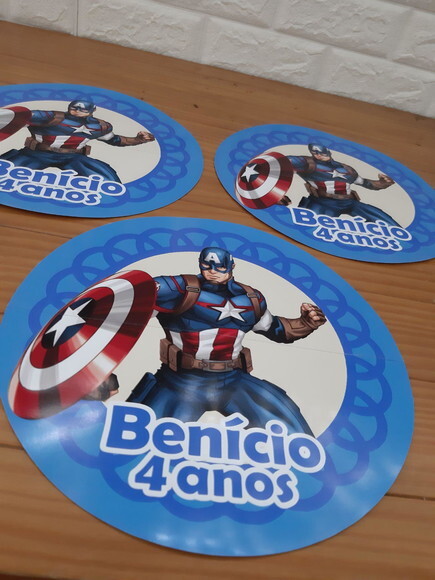 Sousplat Capitão América