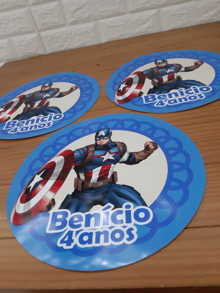 Sousplat Capitão América
