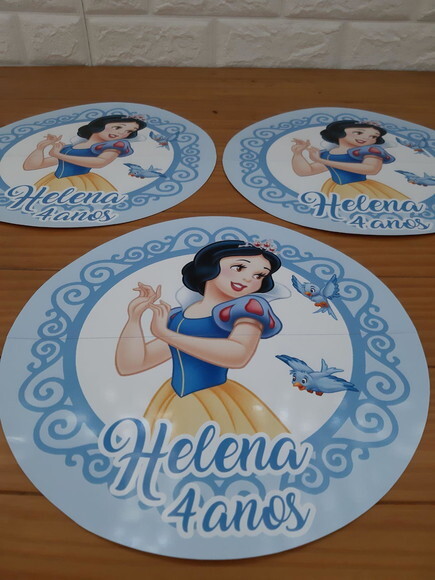 Sousplat Branca de Neve
