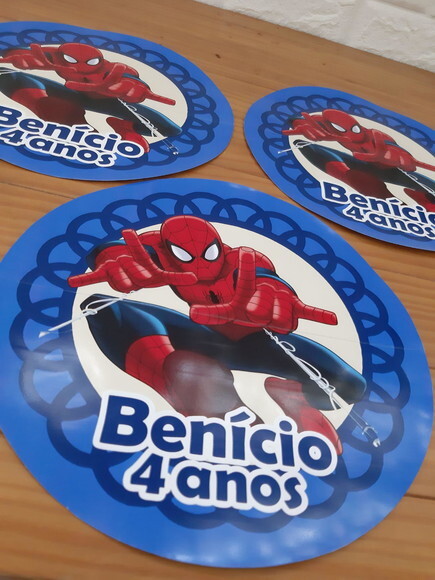 Sousplat Homem Aranha