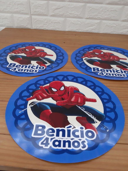 Sousplat Homem Aranha