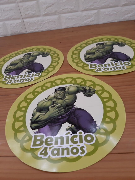 Sousplat Hulk